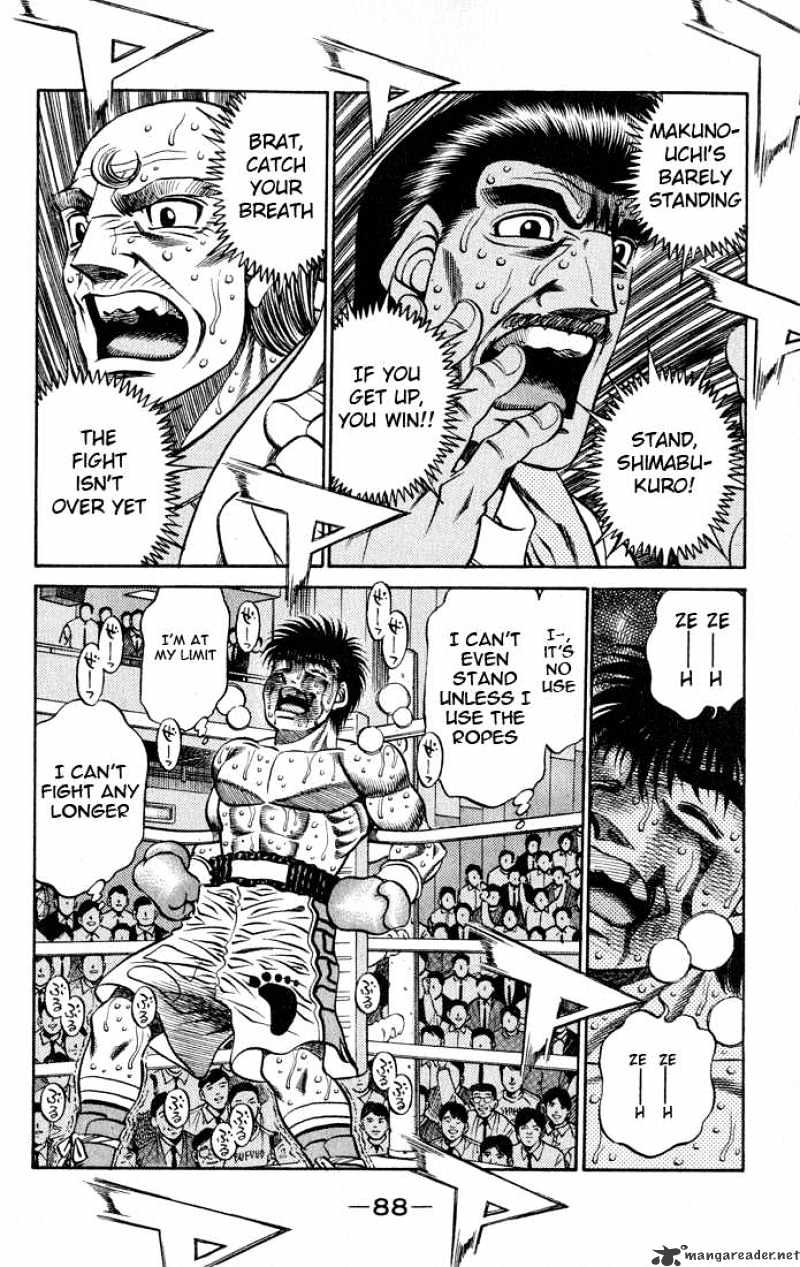 Hajime no Ippo: Fighting Spirit, Chapter 438 image 05